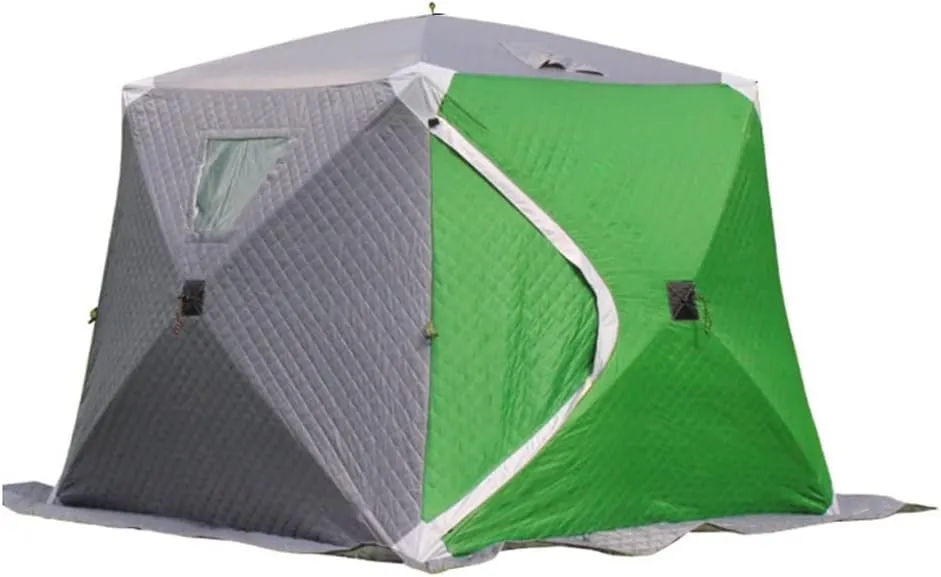 1-4 Winter Fishing Tent Winter Ice Fishing Tent Camping Tent Windproof and Rainproof Outdoor Winter Fishing Warm Tent (Color : D, Size : 200 * 200 * 160cm) (D 200 * 200 * 160cm)