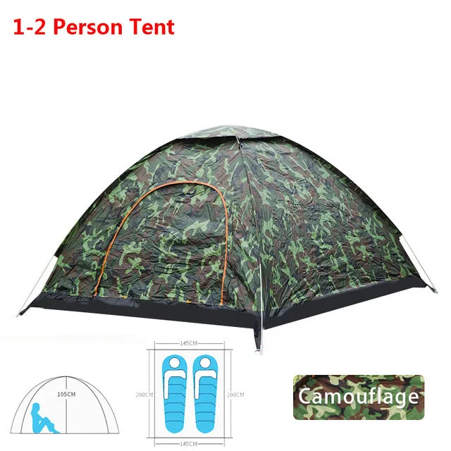 1 Easy-to-use Hiking Sun 2 Waterproof 4 Outdoor Tent Seamless delivery Camp Shade Camping Open Person Automatic Family Up Ultralight Pop Easy Tents Tent 3