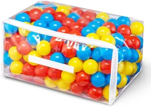 100 Ball Pit Balls for Kids, Plastic Balls for Ball Pit, Play Balls for Toddlers Babies, Ideal for Ball Pit, Kiddies Pool, Indoor Playpen