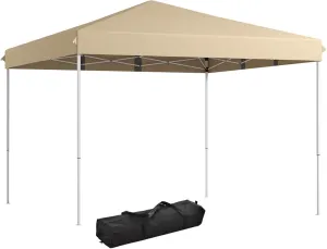 13' x 13' Pop Up Canopy Tent, Instant Sun Shelter, Tents for Parties, Height Adjustable, with Wheeled Carry Bag for Outdoor, Garden, Patio, Parties