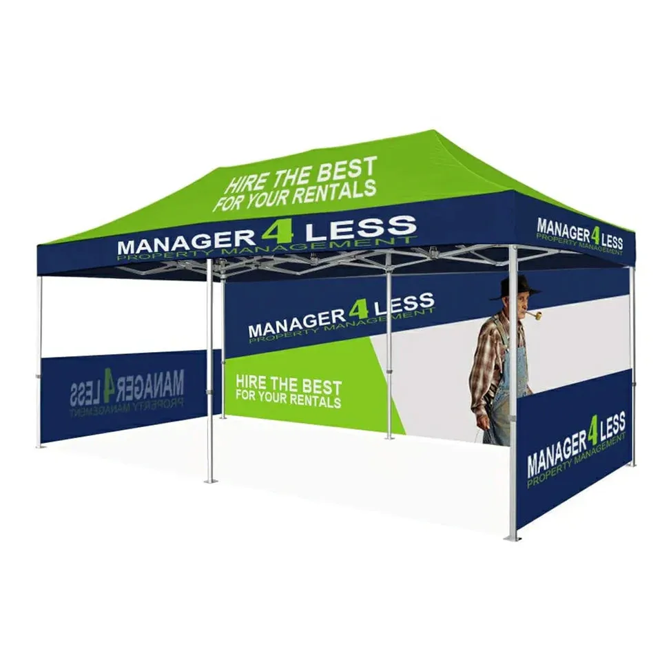 13' x 26' Custom Pop-Up Tent Canopy