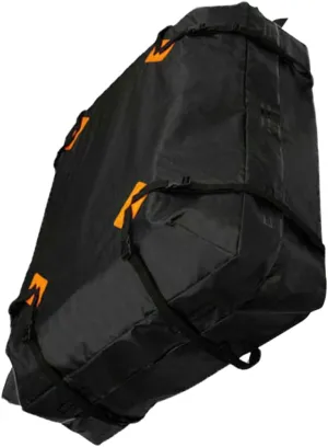 1pc Roof Bag Foldable Cargo Carrier Roof Rack Bag Hook Rooftop Net Dry Bags Waterproof Storage Basket Canopy Car Tent Duffle Roof Roof Tent Luggage 600d Oxford Cloth Black