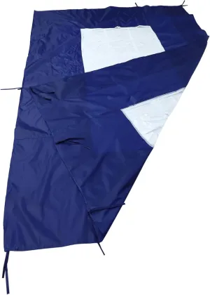 210d Oxford Waterproof Tent Cloth Camping Shade Tarp Uv Blocking Sun Protection Perfect for Beach Camping Park Family Courtyard
