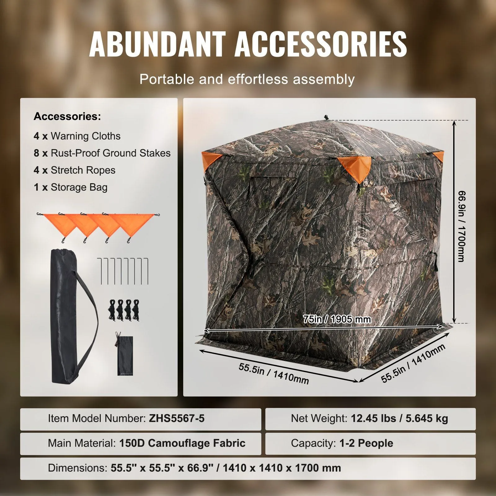 270° Waterproof Hunting Shelter