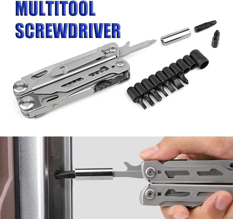 28-in-1 Multi-Tool Pliers – The Ultimate Survival & Repair Companion for Camping, Hiking & Everyday Tasks!
