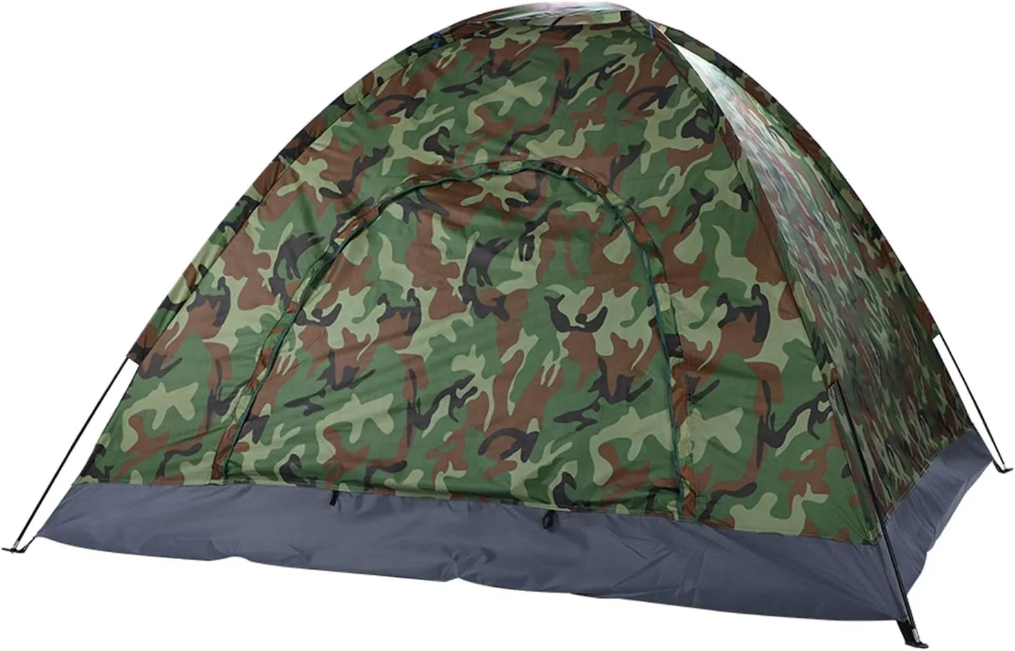 3-4 Person Camping Tent, Dome Tent, Waterproof Instant Camping Tent withCarry Bag for Hiking Travel Picnic Beach Outdoor, Self-Driving Tour, Camouflage Tents for for Backpacking, Hiking, or Beach