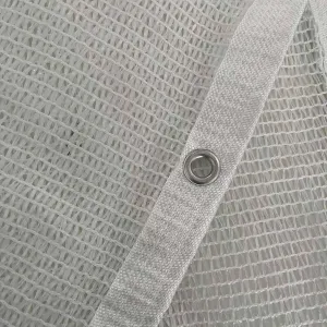 30% Sunblock Shade Cloth Garden Shade Mesh Tarp with Eyelets and Ropes UV Resistant Sunblock Shade Cloth for Garden, Pergola, Patio Plants, Greenhouse，Outdoor(2x4.0m/6.6x13ft)