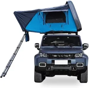 4 Person Roof Top Tent Car Rooftop Tent ABS Hard Shell Top Roof Tent for 4X4 Camping(Style 01)