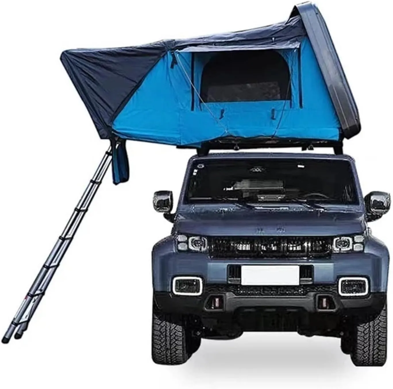 4 Person Roof Top Tent Car Rooftop Tent ABS Hard Shell Top Roof Tent for 4X4 Camping(Style 01)