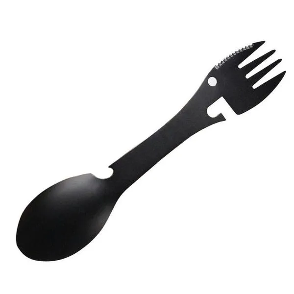 5-in-1 Multifunctional Stainless Steel Fork Knife Spoon Bottle Opener
