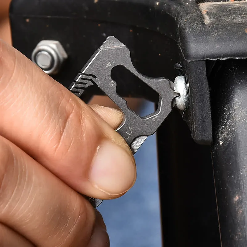 6 In 1 Multifunctional Folding Mini Knife Keychain