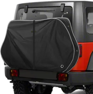 600D Bike Cover for Transport 3-4 Bikes, Heavy Duty Waterproof & Windproof Bike Covers Outdoor Storage with Reflective Strips, Bicycle Cover with Lock Holes