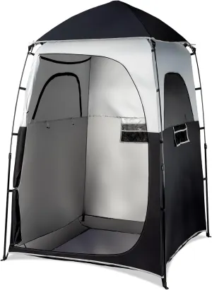 6.8ft Instant Pop-Up Privacy Tent, Features mesh Flooring for Drainage and Oxford Fabric Walls, Includes Carry Bag, Sets up in Seconds, Perfect for Camping Showers/Toilet/Dressing