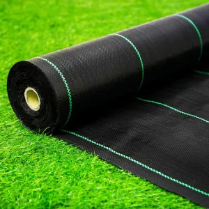 6ft x 100ft Landscape Fabric Weed Barrier Fabric Heavy Duty,3.2OZ Weed Block Fabric, Garden Liner Ground Cover Weed Control Fabric,Weed Tarp for Garden