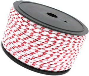 6mm 50m Tent Guy Line Guide Rope Windproof Cable Camping Accessory Red