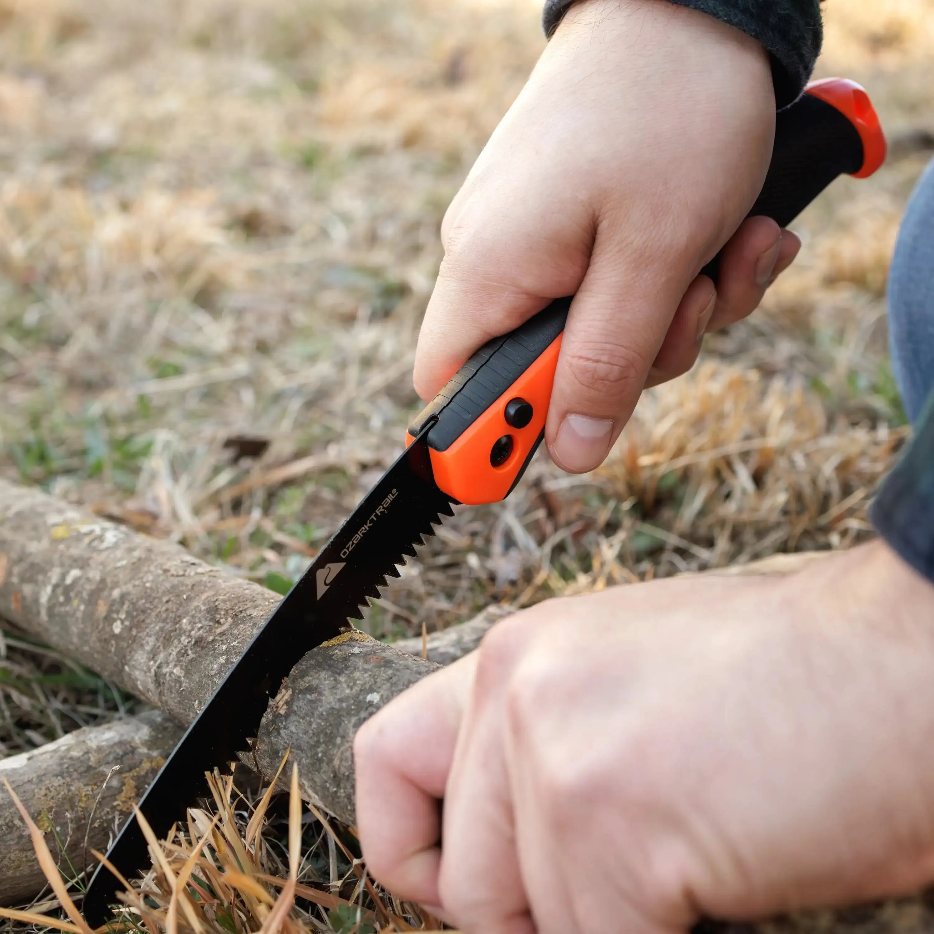 7 Piece Camping Tool Set with Axe Hammer and Knives
