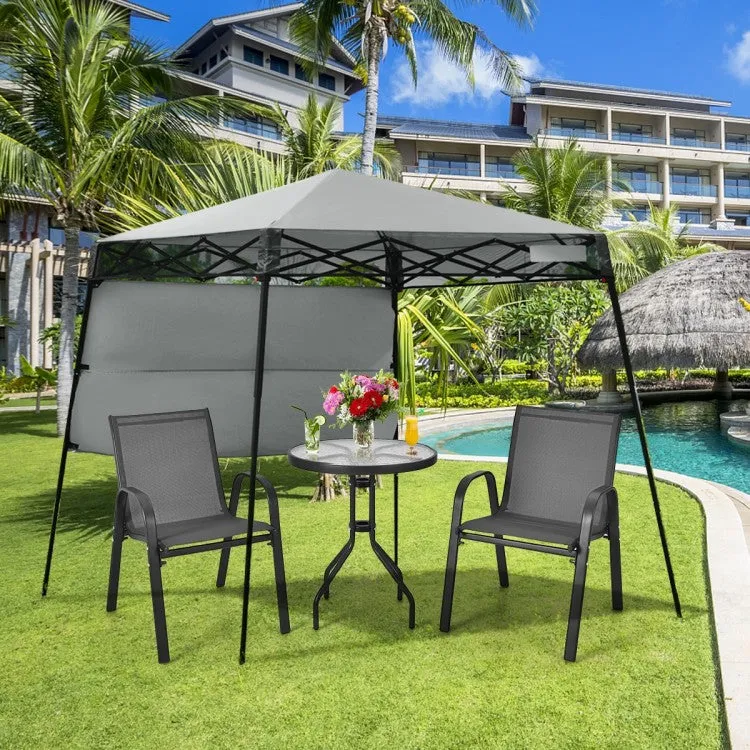 7x7 Ft Pop-Up Outdoor BBQ Gazebo Canopy Tent