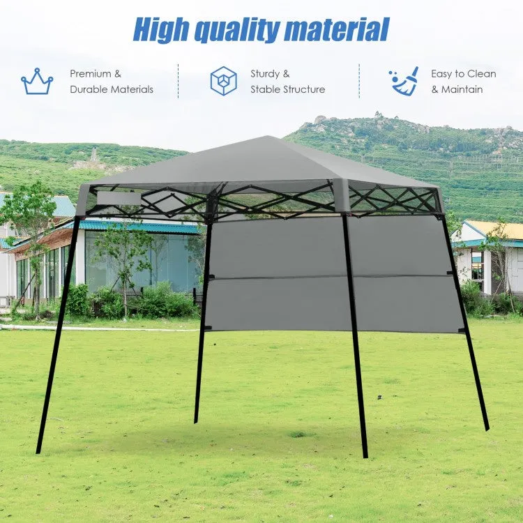 7x7 Ft Pop-Up Outdoor BBQ Gazebo Canopy Tent
