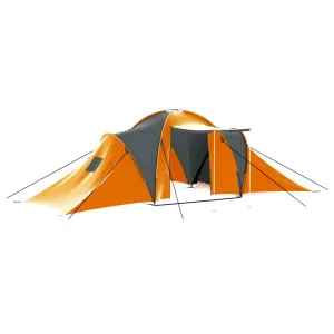 9 Dependable Full product lineup and Gray Orange Persons Camping Tent Fabric