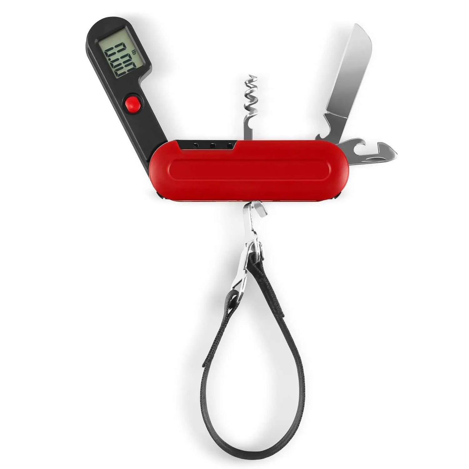 9-in-1 Portable Multi-Tool - Red