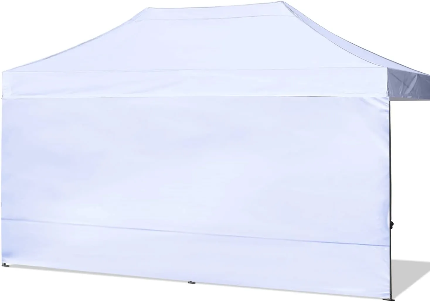 ABCCANOPY Instant Canopy SunWall 10x20 FT, 1 Pack Sidewall Only, No Frame or Top, White