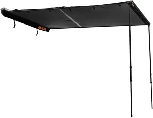 AC-DK Car Side Awning with Pole – Waterproof Outdoor Camping Tent Tarp, Sun Shelter for Jeep/SUV/Truck/Van