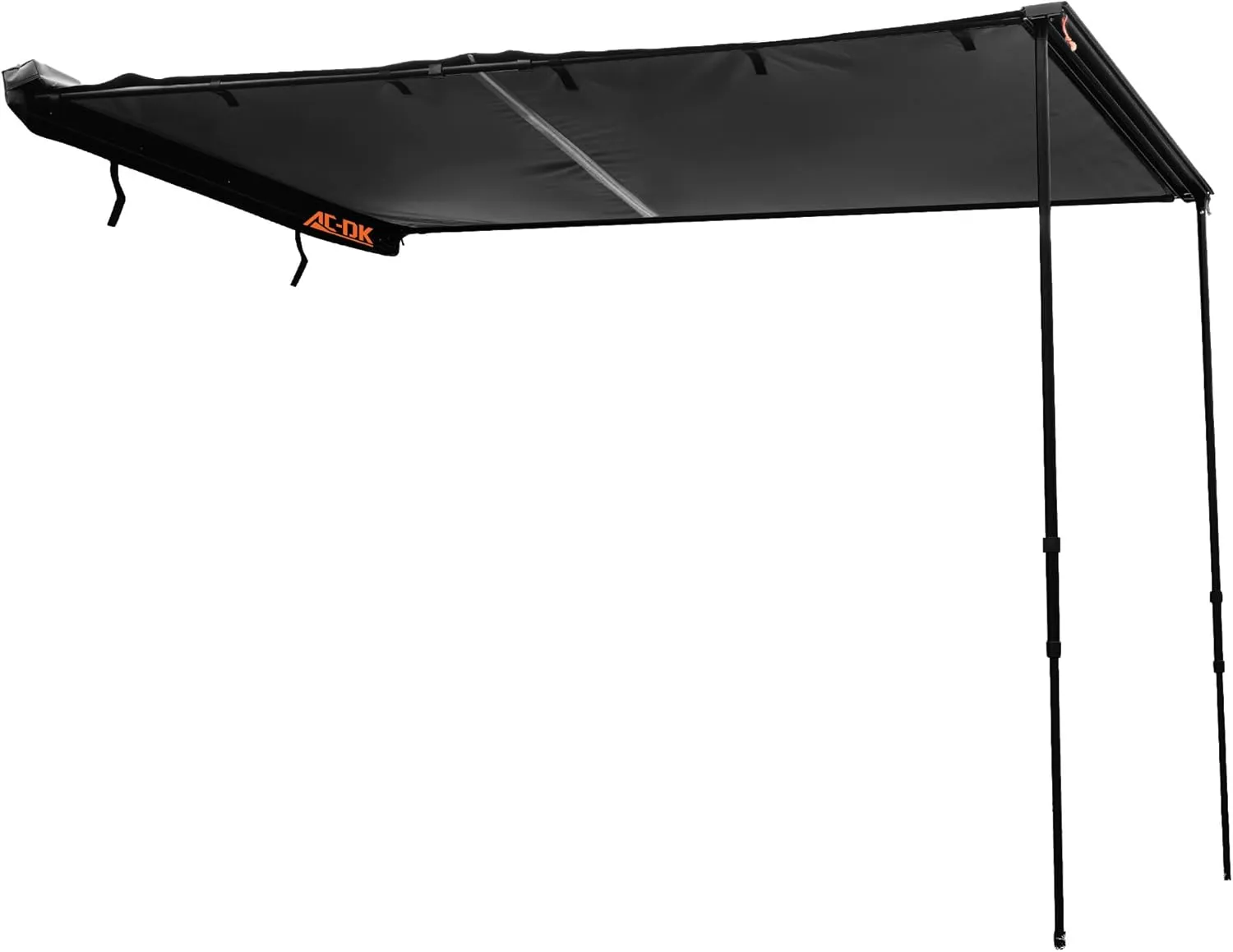 AC-DK Car Side Awning with Pole – Waterproof Outdoor Camping Tent Tarp, Sun Shelter for Jeep/SUV/Truck/Van
