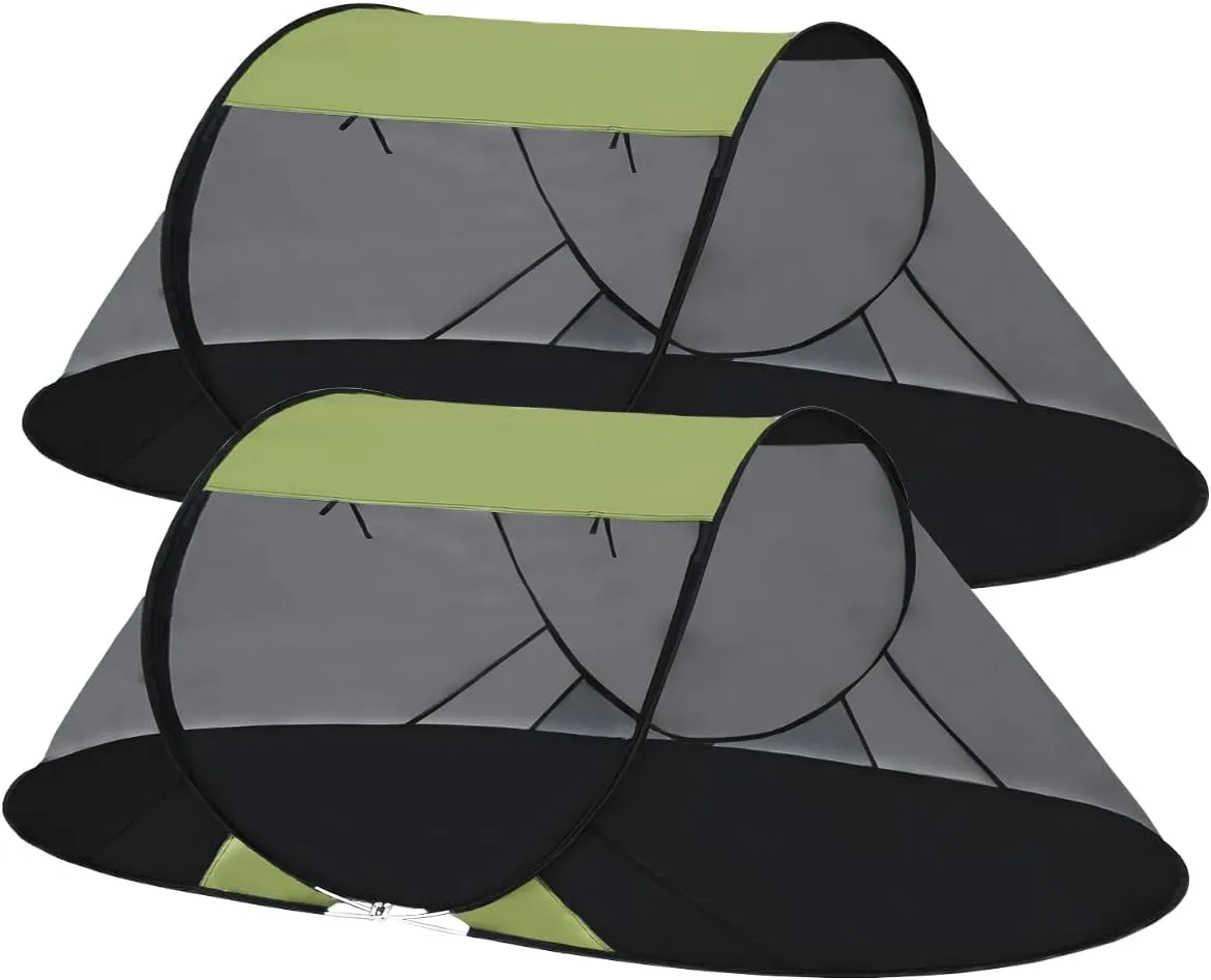 Akiky Pop Up Mosquito Tent for Camping,1 Person Camping Tent with Bug Screen Tent,Mosquito Net Foldable Portable for Adults Kids