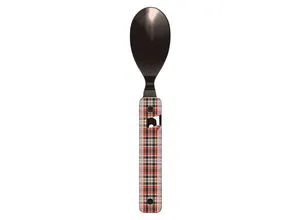 Akinod Multifunction Magnetic Cutlery (Black Mirror Finish) - Red Tartan