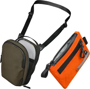 ALPAKA Metro Sling V2 and Zip Pouch Pro, RFID Blocking Small Crossbody Bag & Handle Carry Bag, Adjustable & Detachable Shoulder Strap Bag, Small Cash and Card Zip Wallet with YKK Zipper