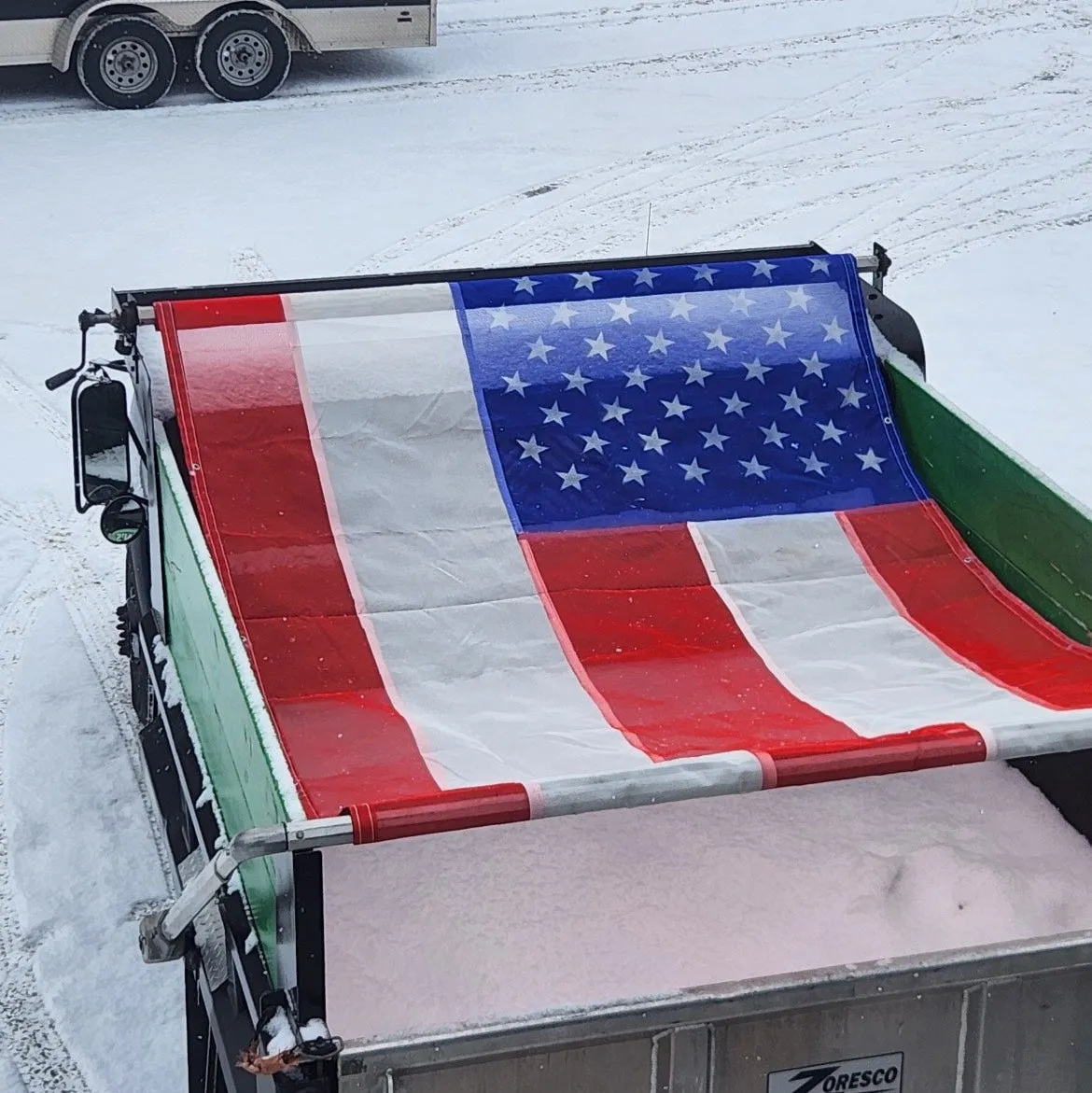 American Flag Tarp