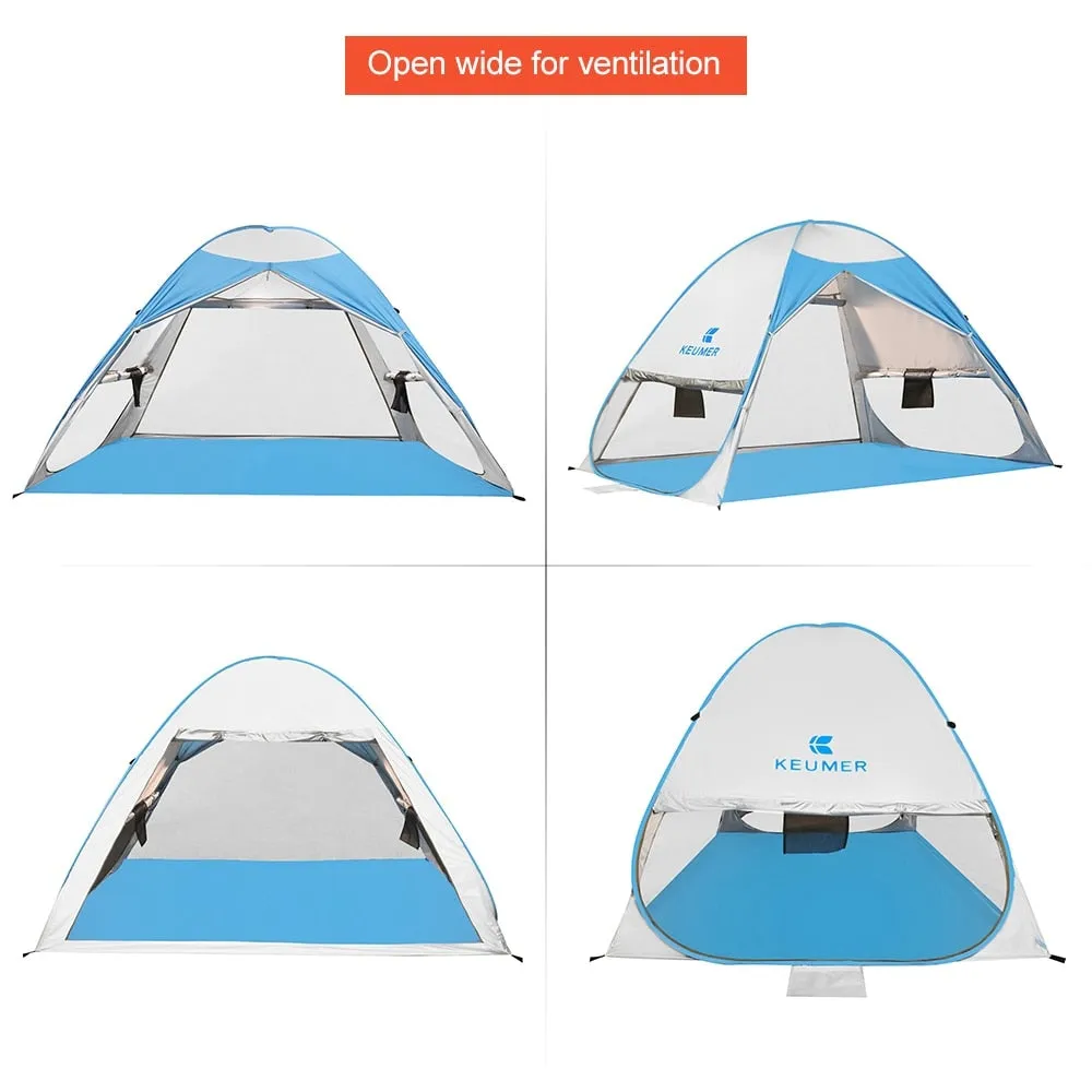 Automatic Instant Pop Up Beach Tent