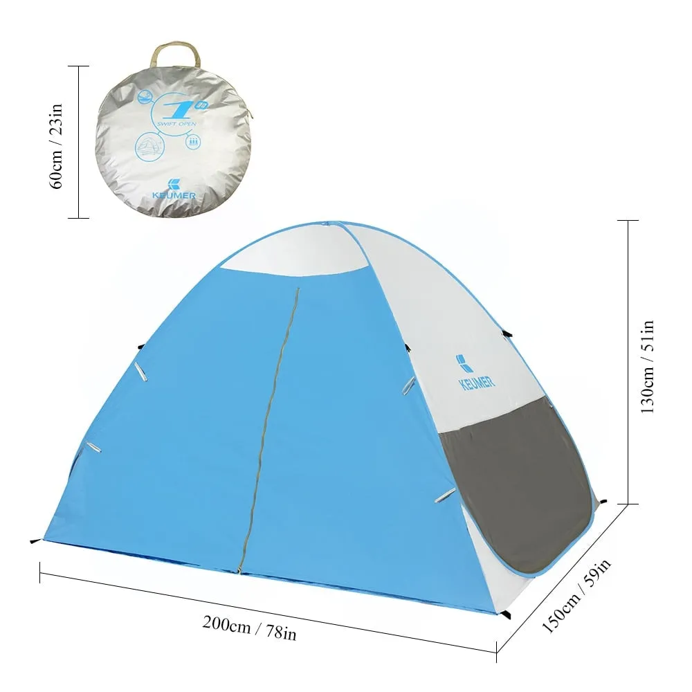 Automatic Instant Pop Up Beach Tent