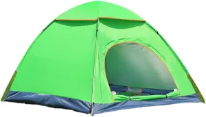 Automatic Instant Pop Up Camping Tent Waterproof Automatic Hydraulic Pop Up Tent Instant Camping Dome Tent 2 Doors Easy Setup Shelter for Outdoor