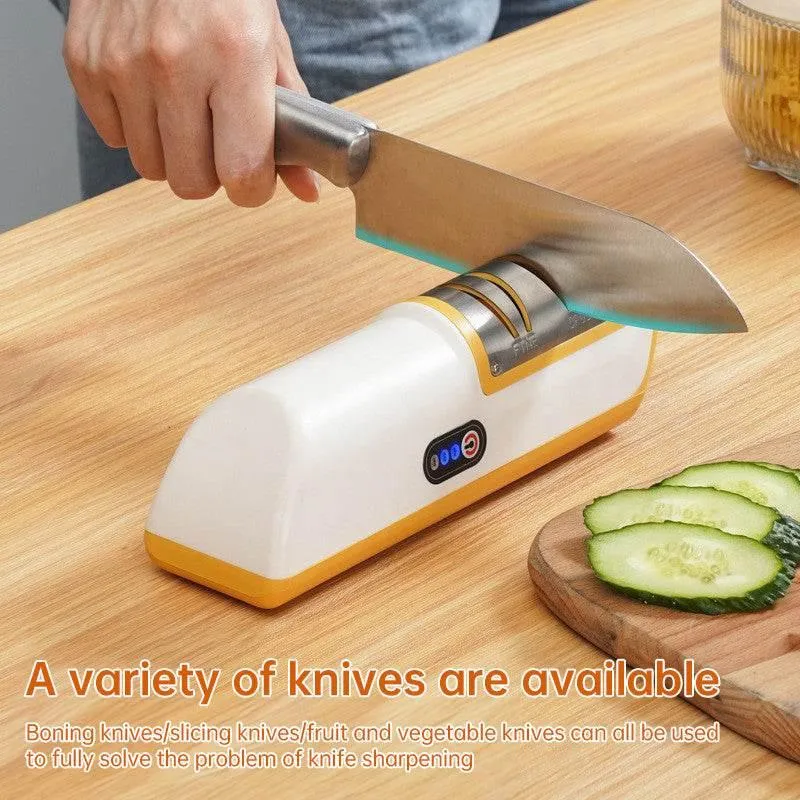 Automatic Multifunctional Electric Knife Sharpener for Quick Use
