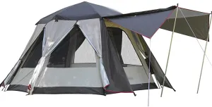 Automatic Pop-Up Tent for 3-5 Person Portable Instant Tent & Windproof& and Hiking Traveling