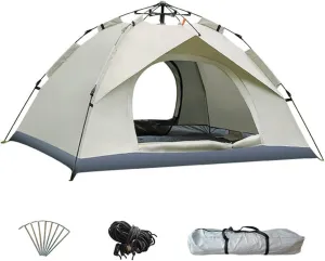 Automatic Quick-Opening Tent, Outdoor Self-Driving Travel Camping Tent Automatic Quick-Opening Tent Portable Rainproof Sunshine-Proof Tent Fishing Hiking Sunshine Shelter