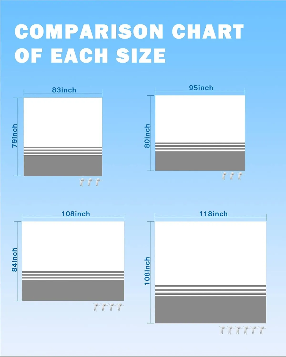 Beach Blanket White Grey Stripes Sandproof Waterproof Beach Mat Modern Sand Free Mat Quick Drying Lightweight with 4 Stakes & Corner Pockets 108"x84" Beach Accessories for Travel, Camping, Hiking