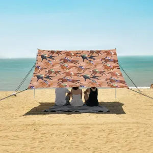 Beach Shade Tent with UPF50  UV Protection,Horse Racing Equestrian Sport Lightweight Camping Sun Shelter for Outdoor,Camping Trips, Fishing, Backyard,Picnics,Easy Set Up and Carry 9x10.5 FT