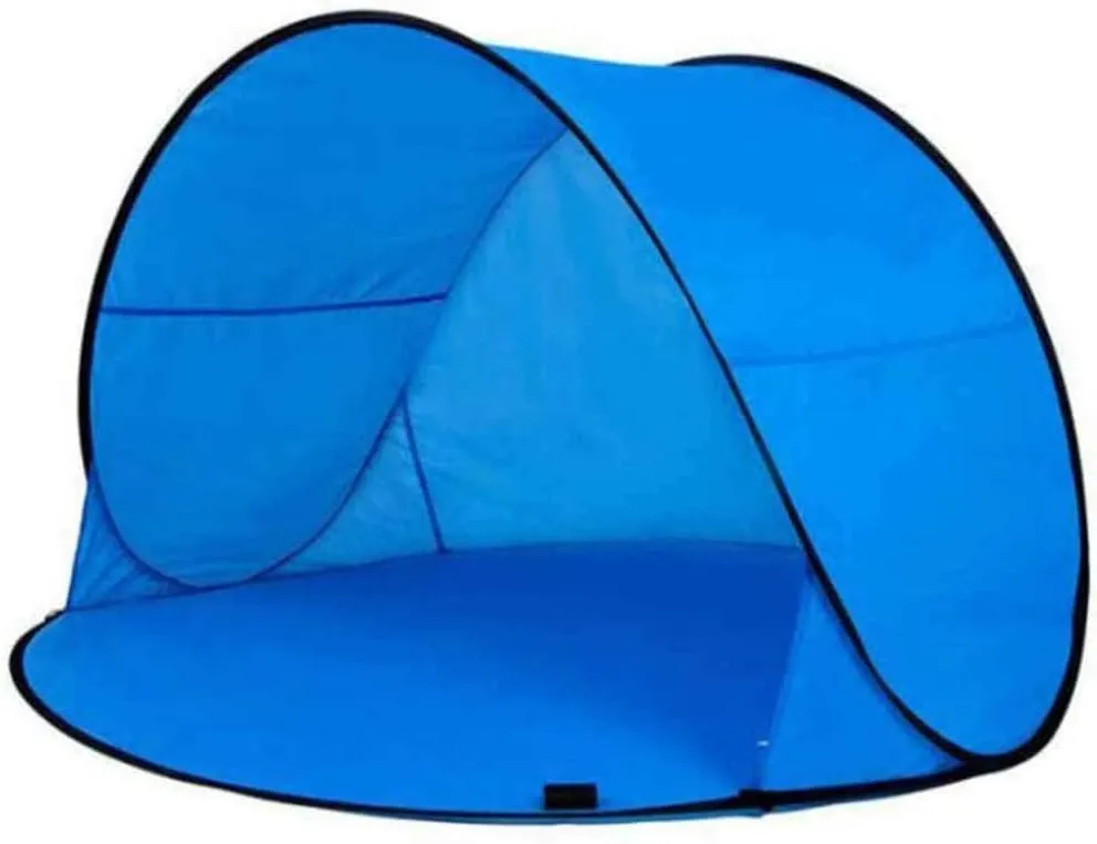 Beach Tent 2 Person, Pop Up Sun Shelter,Portable Family UV Canopy Tent,for Camping Fishing Picnicing,Outdoor Tents,Navy Blue