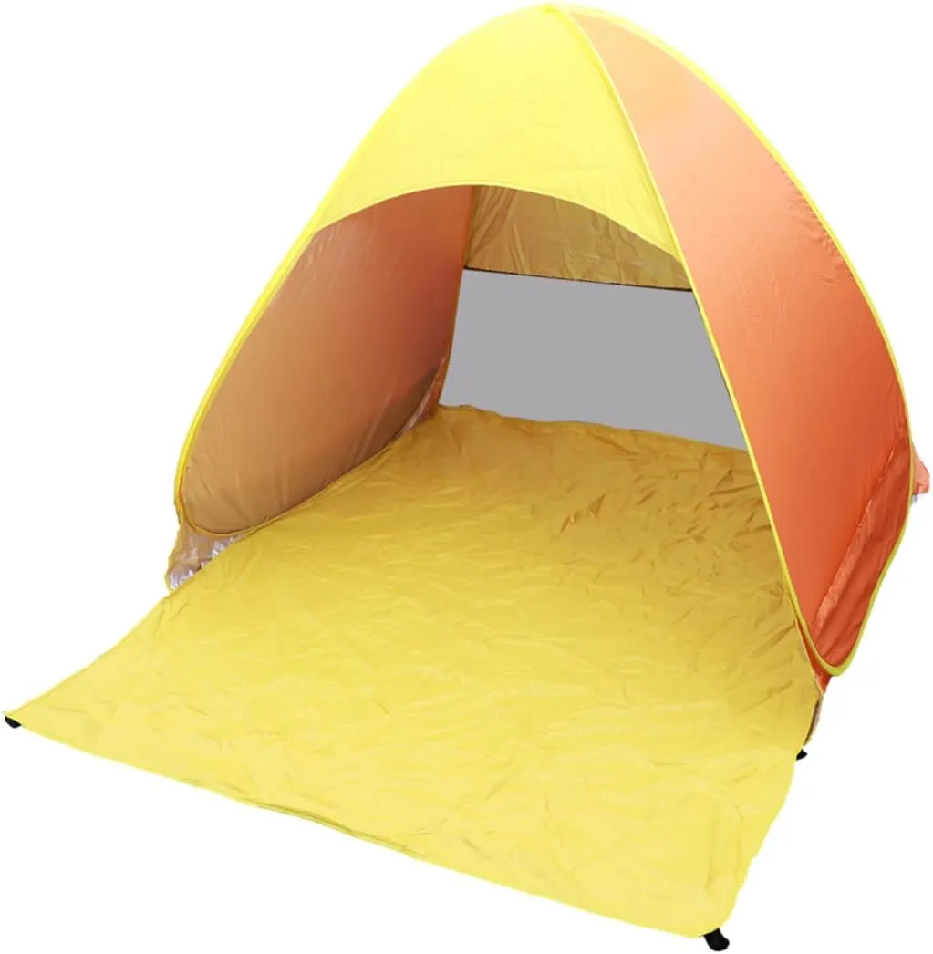Beach Tent Pop up Instant Tent for Outdoor Automatic Folding Waterproof Rugged Ground Stake Anti-uv Fabric