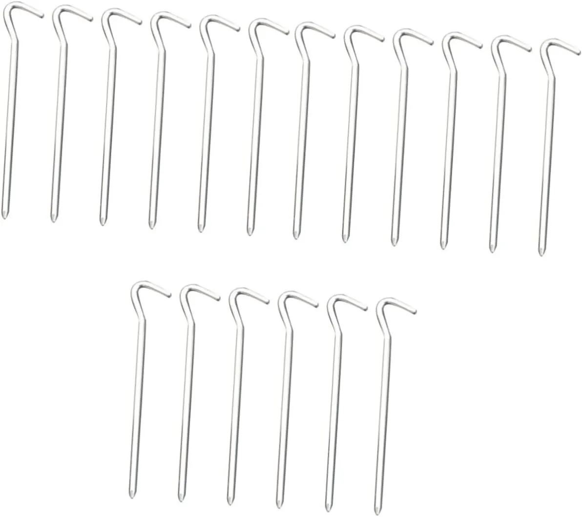 BESPORTBLE 18pcs Lightweight Tent Pegs Durable Camping Stakes for Outdoor Canopy and Tarp Windproof Design for Secure Grounding Essential Tent Accessories for Hikers
