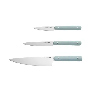 Bh0472 Berghoff 3-Pc Starter Knife Set Slate