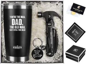 Birthday Gifts For Dad-Fathers Best Day Gift for Dad Ever Gifts for Men from Daughter Son Wife Personalized Present for Him PaPa Multitool