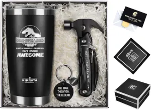Birthday Gifts for Grandpa-Fathers Day Best Gifts for Men for Him from grandchildren Unique Gift SetIdeas for Papa Presents Multitool