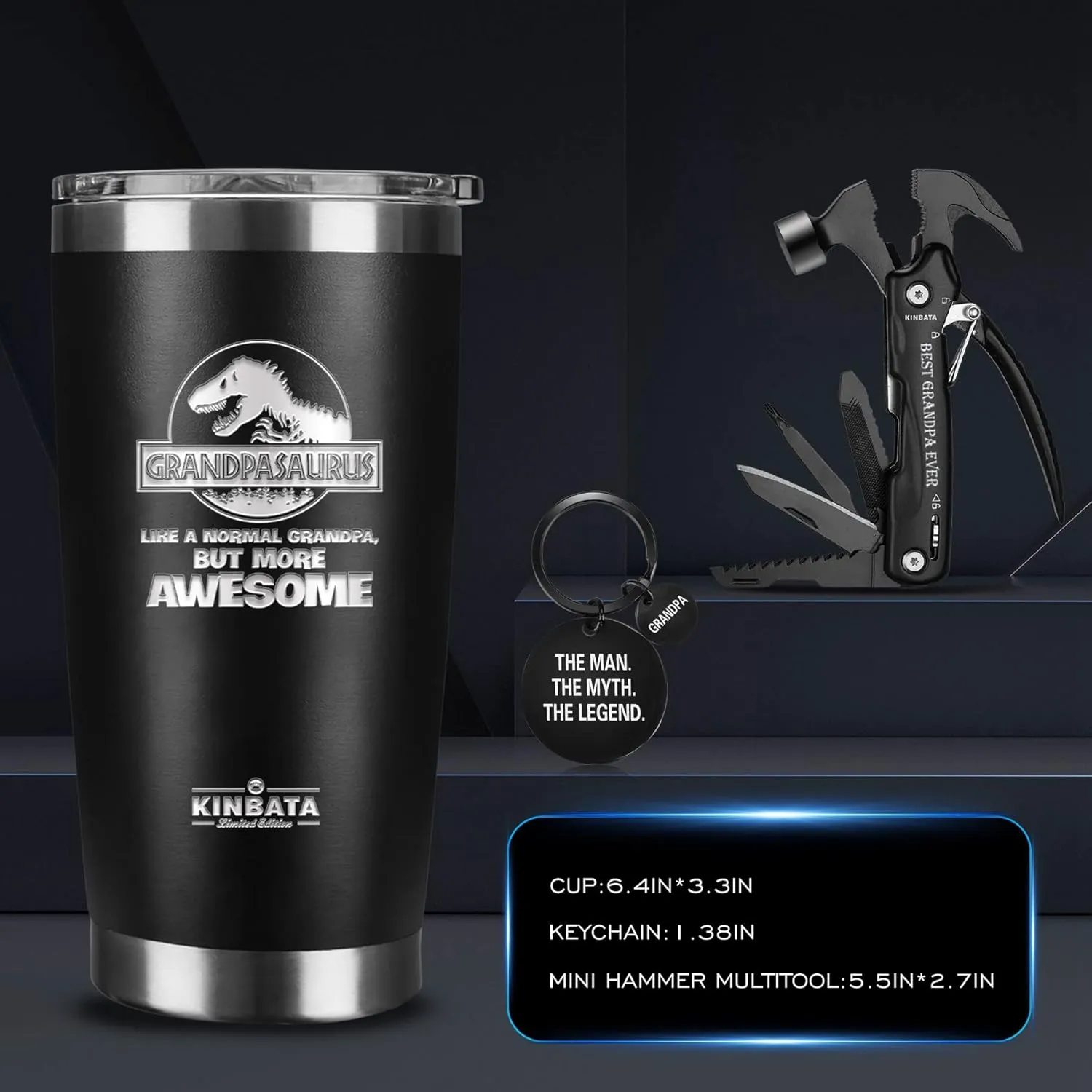 Birthday Gifts for Grandpa-Fathers Day Best Gifts for Men for Him from grandchildren Unique Gift SetIdeas for Papa Presents Multitool