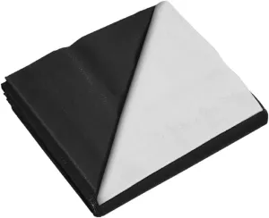 Black & White Light Deprivation Greenhouse Panda Film Blackout Tarp Woven Polyethylene Cover for Greenhouses, 9 Mil Thick Covering, 32' x100'