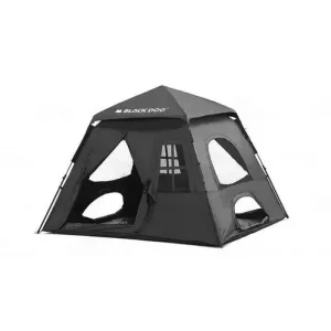 Black Six Park Tent Windows Black Secure Dog Rapid shipping Full