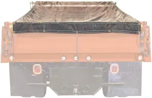 Buyers Products Heavy Duty Black Mesh Tarp 7 x 18 Foot