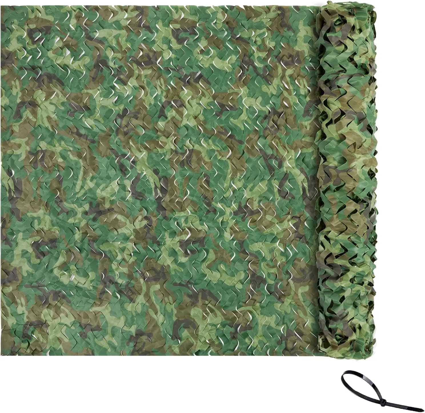 Camo Netting Camouflage Net - Bulk Roll Military Theme Party Decorations Camping Netting Camo net Sunshade Camo Mesh Tarp for Hunting Blind